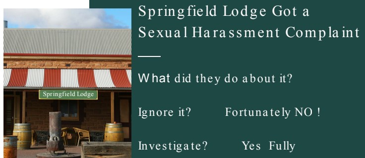 Sexual Harassments in Lodge